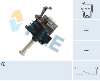 FAE Switch, clutch control (cruise control) Article number: 24854 cheaply