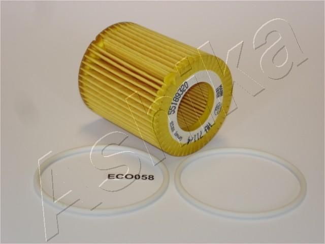ASHIKA Oil filter Article number: 10-ECO058 cheaply