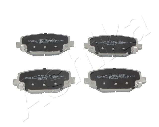 ASHIKA Brake pad set Article number: 51-09-908 cheaply