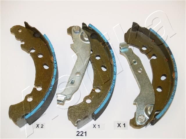 ASHIKA Brake Shoe Set Article number: 55-02-221 cheaply