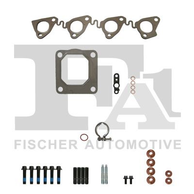 FA1 KT130030 Montagesæt, lader FIESTA 1.8 DI 75 HK Diesel 2002