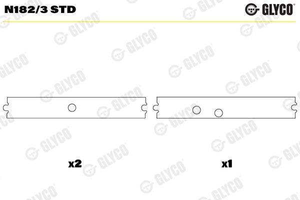 GLYCO Knastaksellejer Varenummer: N182/3 STD billige