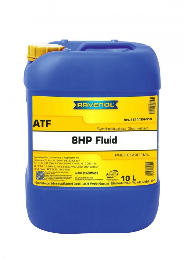 RAVENOL Automatic transmission fluid ATF, 8HP Article number: 1211124-010-01-999 cheaply
