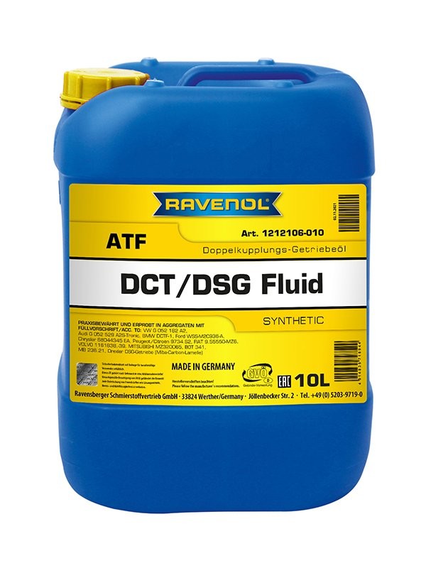 RAVENOL Automatic transmission fluid DCT/DSG Article number: 1212106-010-01-999 cheaply