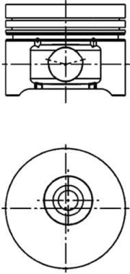 KOLBENSCHMIDT Piston Article number: 40638620 cheaply