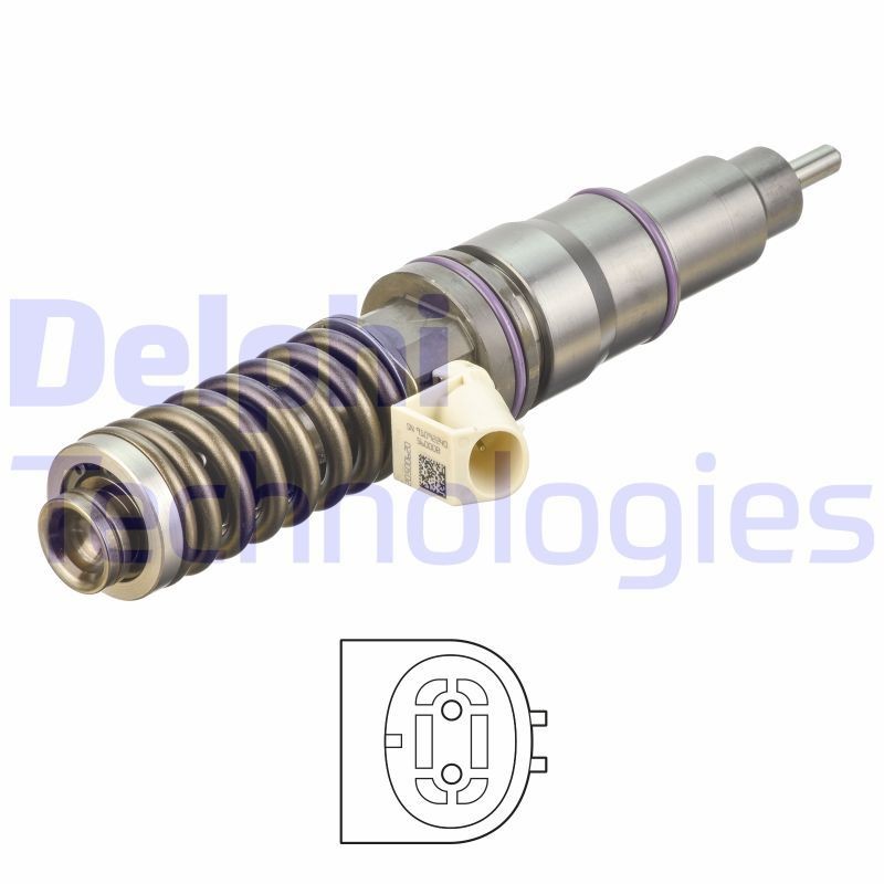 DELPHI Pump and Nozzle Unit Article number: HRE114 cheaply