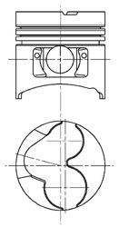KOLBENSCHMIDT Piston Article number: 94751600 cheaply