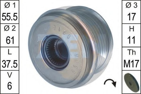 ERA Alternator Freewheel Clutch Article number: 219084 cheaply