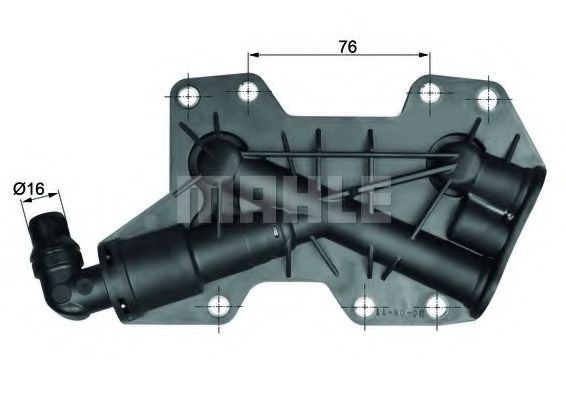 MAHLE ORIGINAL Termostat, oliekøling Varenummer: TO 13 93 billige