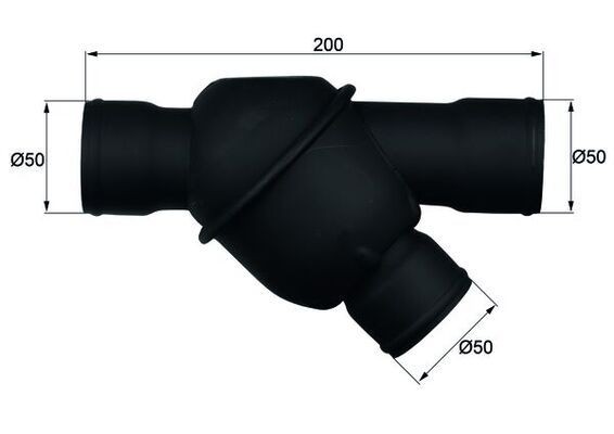 MAHLE ORIGINAL Thermostat Article number: TH 18 71 cheaply