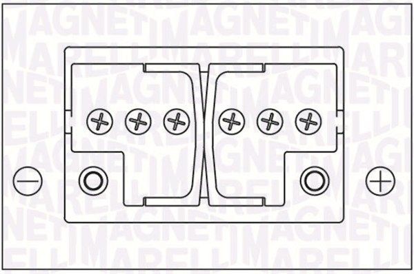 MAGNETI MARELLI Battery Article number: 067300280005 cheaply