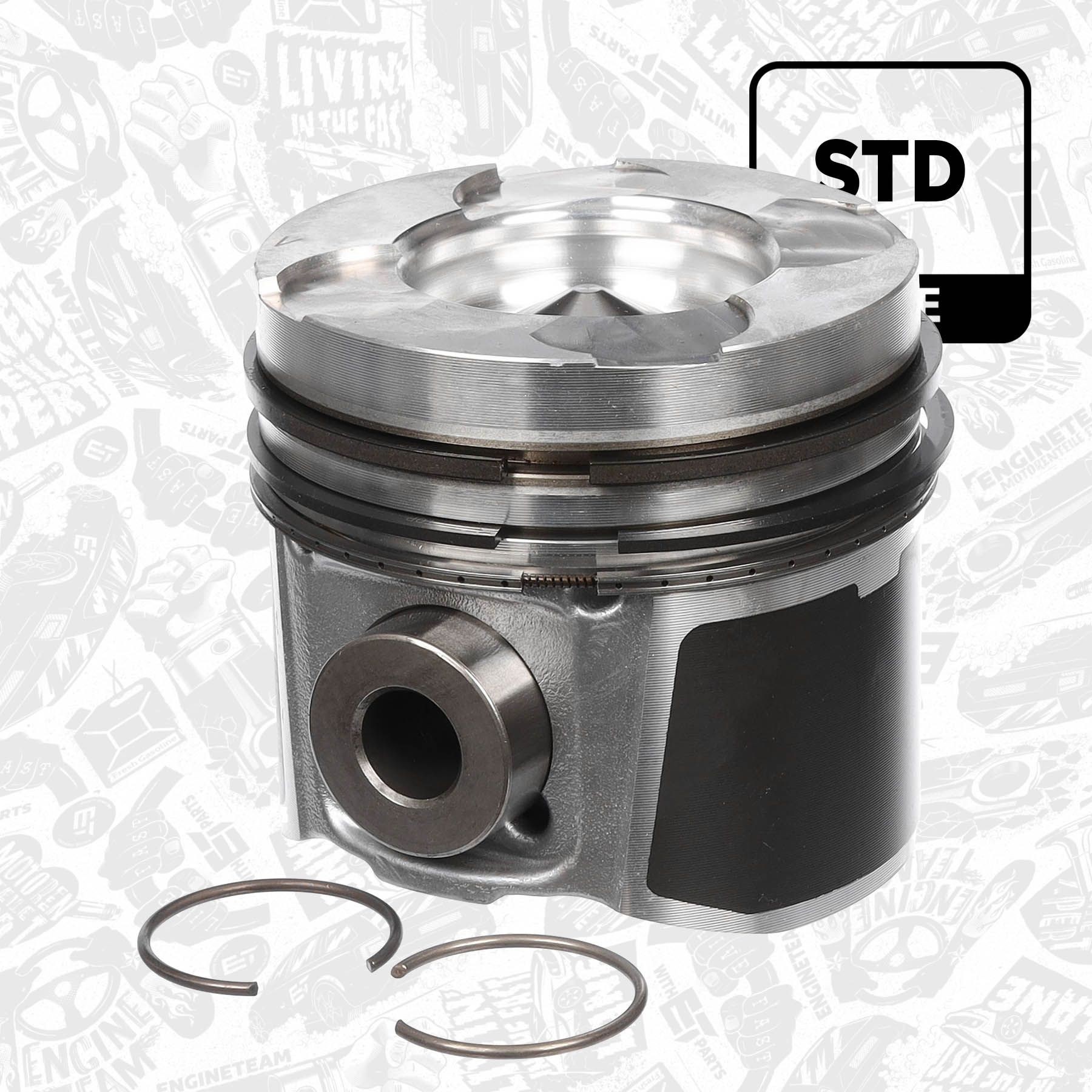 ET ENGINETEAM Piston Article number: PM005100 cheaply