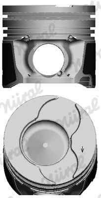 NÜRAL Piston Article number: 87-135307-00 cheaply