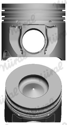 NÜRAL Piston Article number: 87-148105-10 cheaply