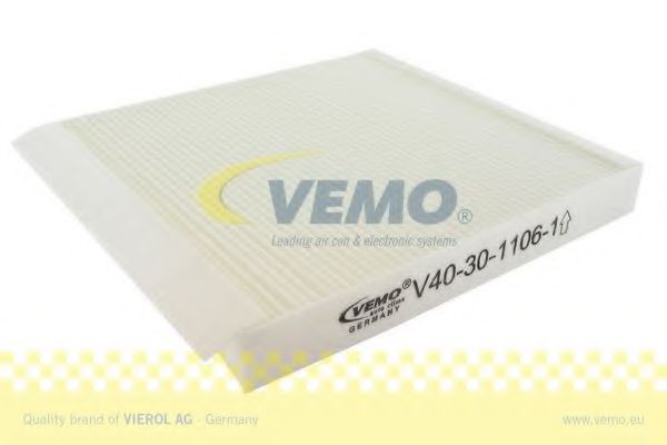 VEMO Pollen filter Article number: V40-30-1106-1 cheaply