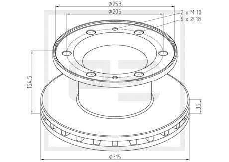 PETERS ENNEPETAL Spring Clamp Nut Article number: 035.318-10A cheaply