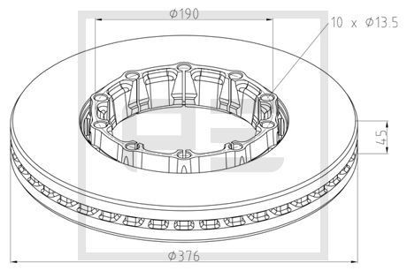 PETERS ENNEPETAL Cover, mirror system Article number: 038.234-00A cheaply