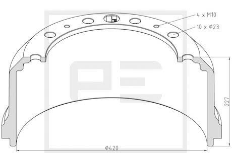 PETERS ENNEPETAL Securing Element Article number: 044.079-00A cheaply