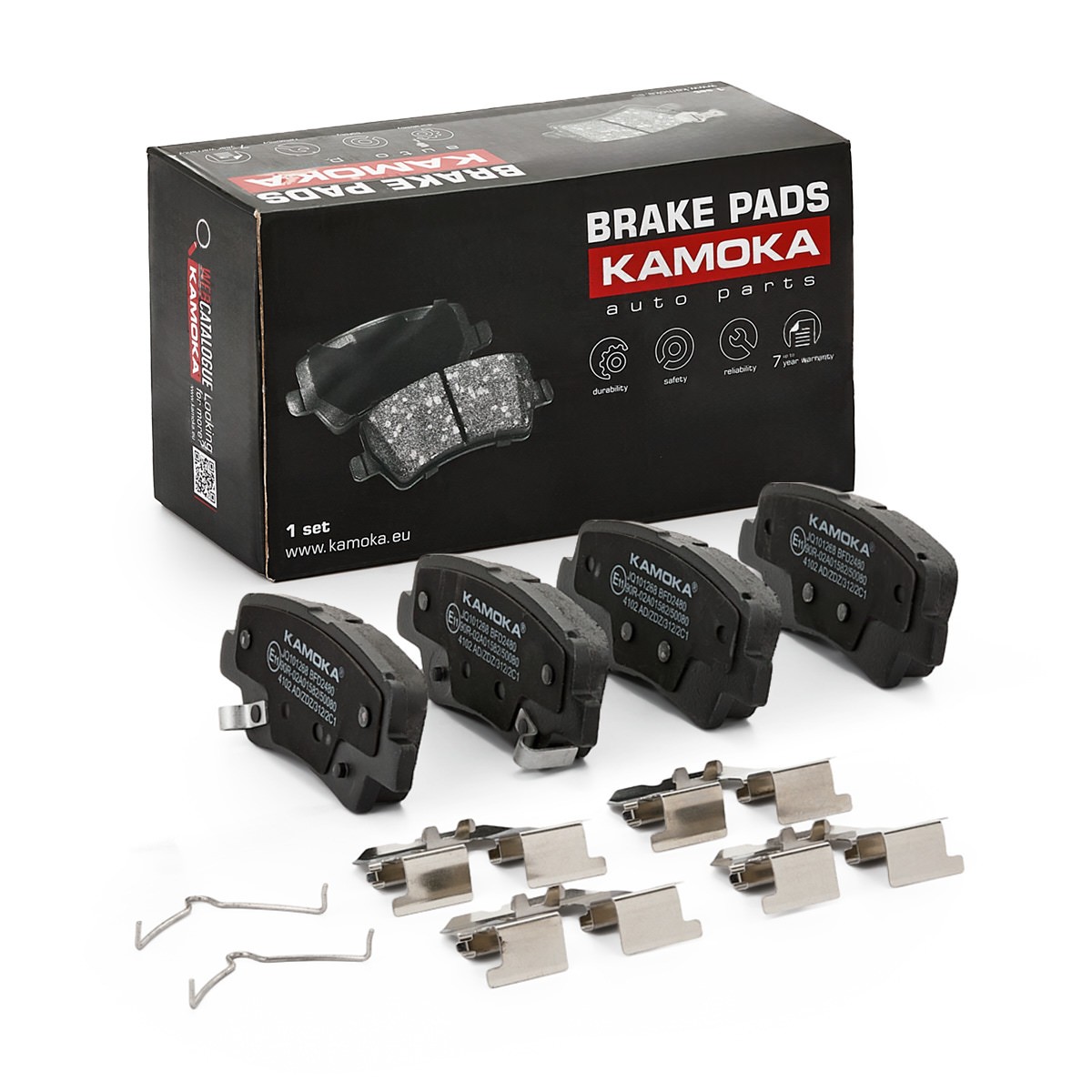 KAMOKA Brake pad set Article number: JQ101268 cheaply
