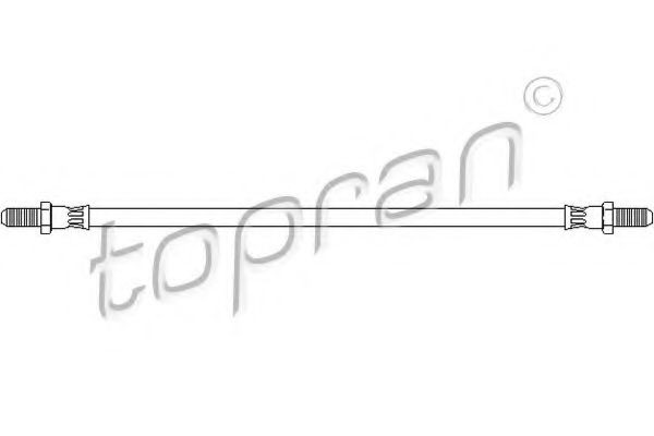 TOPRAN Brake hose Article number: 300 335 cheaply