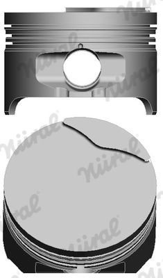NÜRAL Piston Article number: 87-104207-00 cheaply