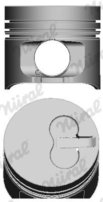 NÜRAL Piston Article number: 87-112400-00 cheaply