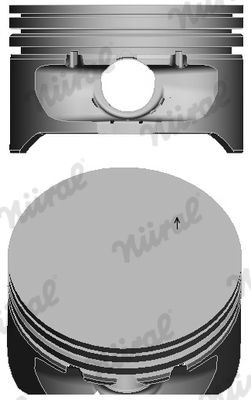 NÜRAL Piston Article number: 87-125607-00 cheaply