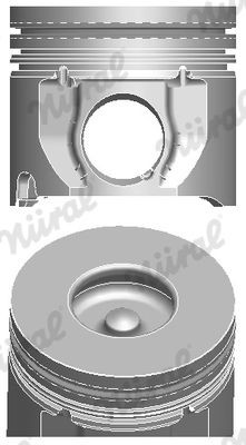 NÜRAL Piston Article number: 87-113507-10 cheaply
