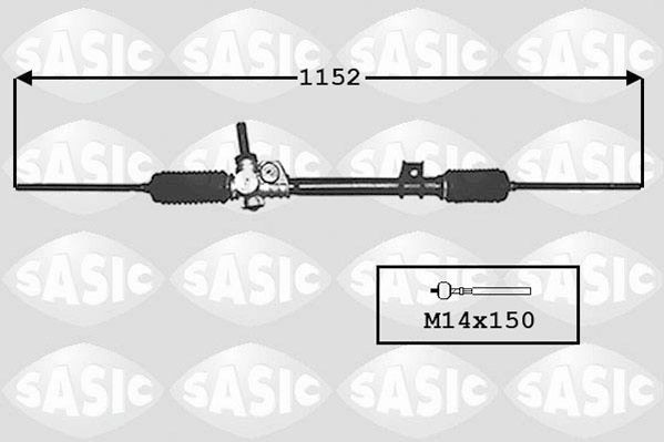 SASIC Steering rack Article number: 4006200B cheaply