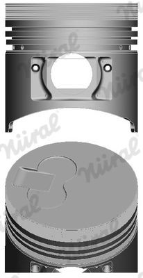 NÜRAL Piston Article number: 87-288000-10 cheaply