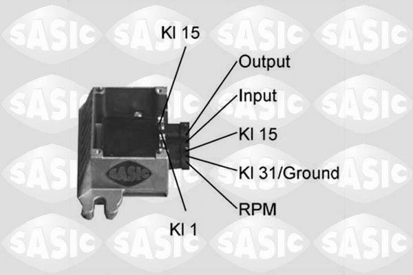 SASIC Control Unit, ignition system Article number: 9244001 cheaply