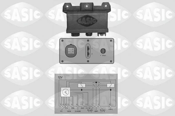 SASIC Glow plug relay Article number: 9314003 cheaply
