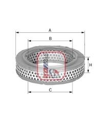 SOFIMA Air filter Article number: S 2910 A cheaply