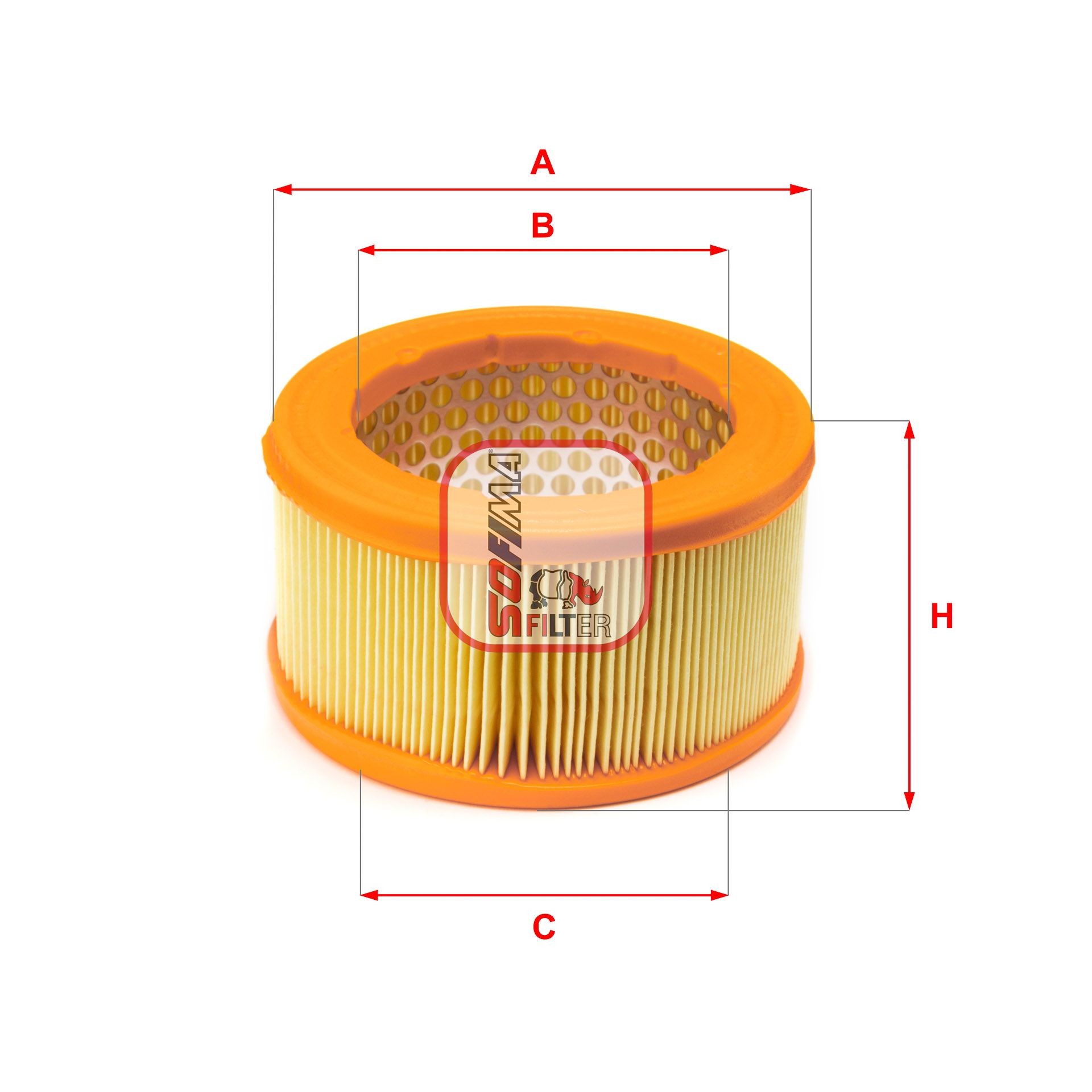 SOFIMA Air filter Article number: S 1460 A cheaply