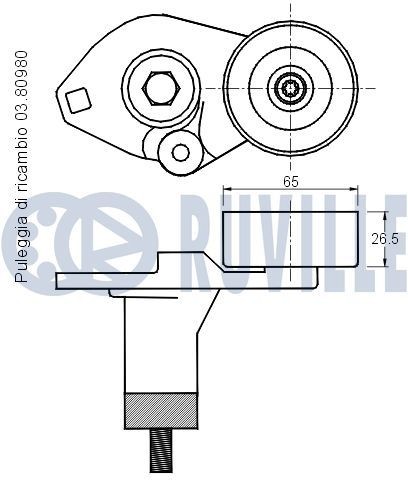 RUVILLE V-Ribbed Belt Set Article number: 5517880 cheaply