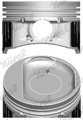 NÜRAL Piston Article number: 87-436806-00 cheaply