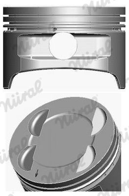 NÜRAL Stempel Varenummer: 87-141307-20 billige