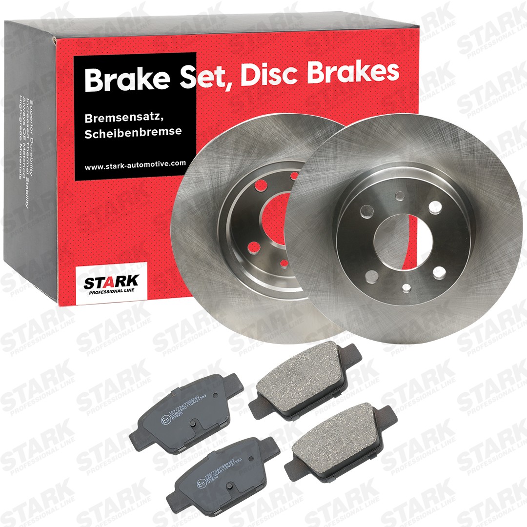 STARK Brake discs and pads set Article number: SKBK-1090347 cheaply