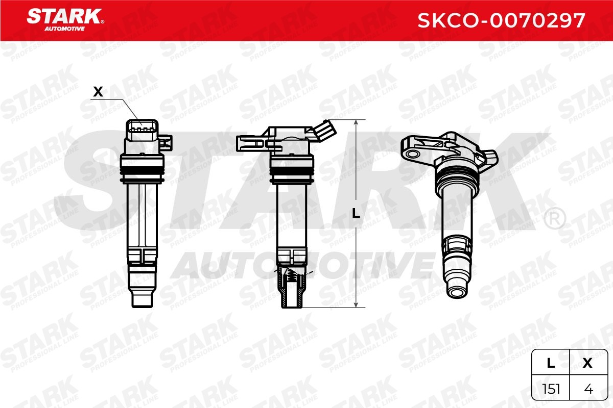 STARK Ignition coil Article number: SKCO-0070297 cheaply