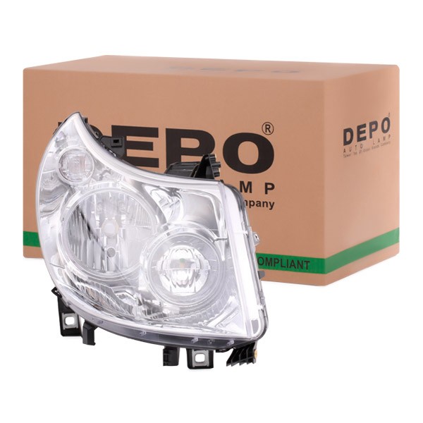 ABAKUS Headlight Article number: 552-1124R-LD-EM cheaply