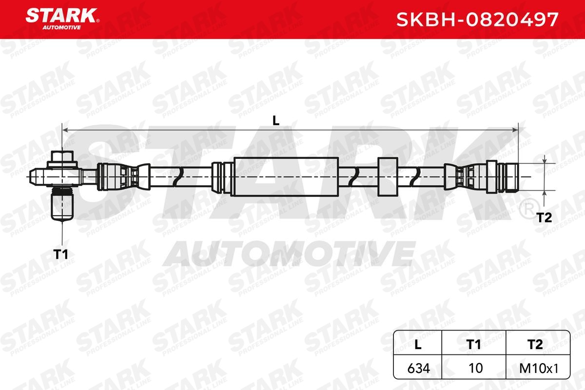 STARK Pidurivoolik Artikli number: SKBH-0820497 soodsalt