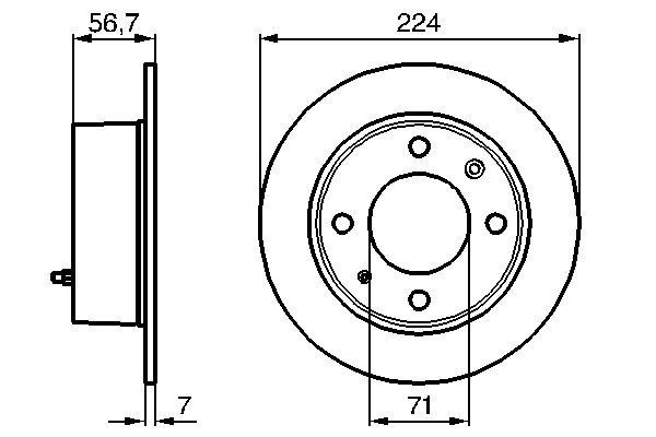BOSCH Spark plug Article number: 0 242 229 776 cheaply