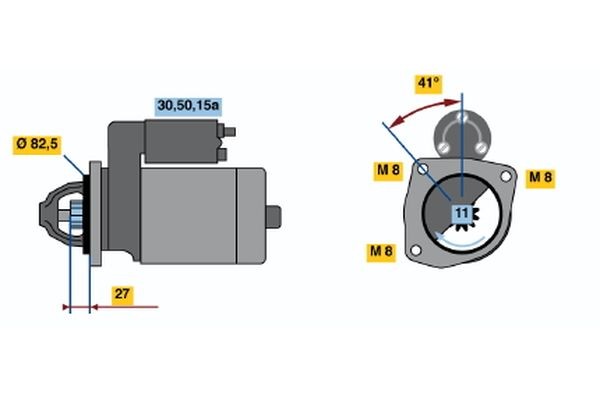 BOSCH Spark plug Article number: 0 242 240 683 cheaply