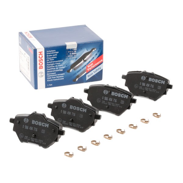 BOSCH Juego de pastillas de freno Número de artículo: 0 986 494 716 a buen precio