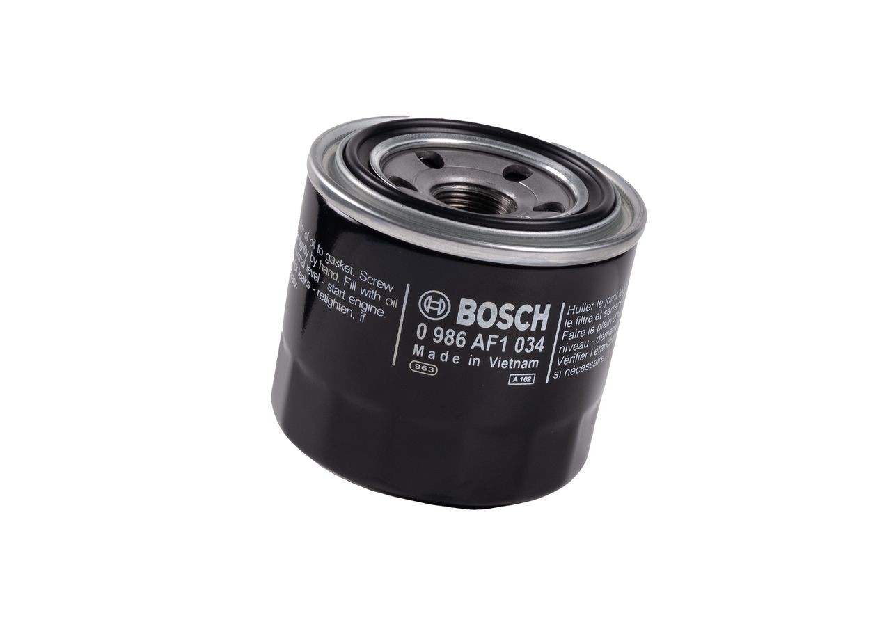 BOSCH Oil filter Article number: 0 986 AF1 034 cheaply