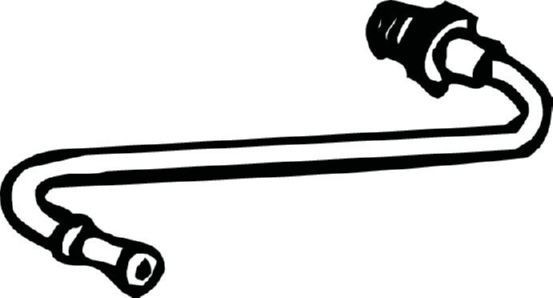 BOSAL Pressure Pipe, pressure sensor (soot / particulate filter) Article number: 000-076 cheaply