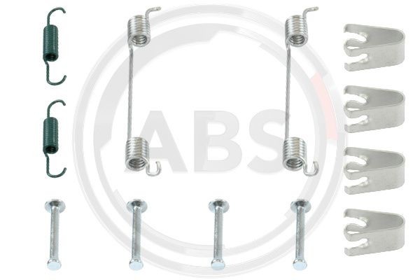 A.B.S. 0040Q Tilbehørssæt, bremsebakker TWINGO 1.2 16V (CN04, CN0B) 75 HK Benzin