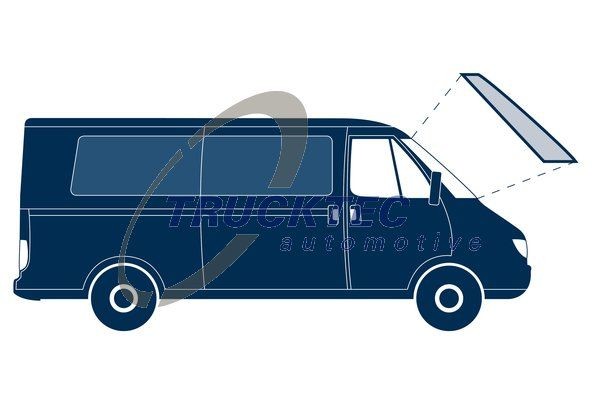 TRUCKTEC AUTOMOTIVE Windscreen seal Article number: 01.50.018 cheaply