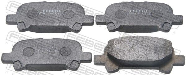FEBEST Piduriklotsid Artikli number: 0101-ACV30R soodsalt