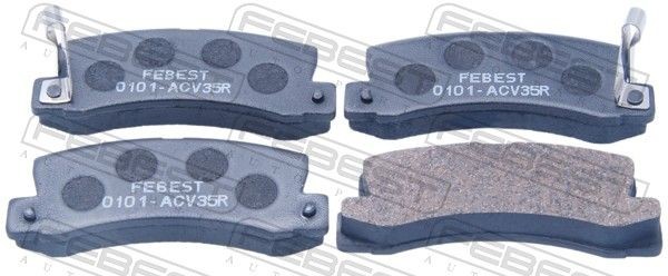 FEBEST Piduriklotsid Artikli number: 0101-ACV35R soodsalt